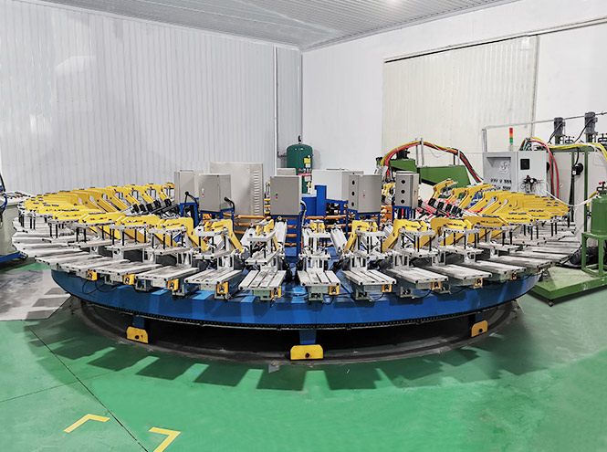 聚氨酯自行車(chē)鞍座發(fā)泡生產(chǎn)線(xiàn)